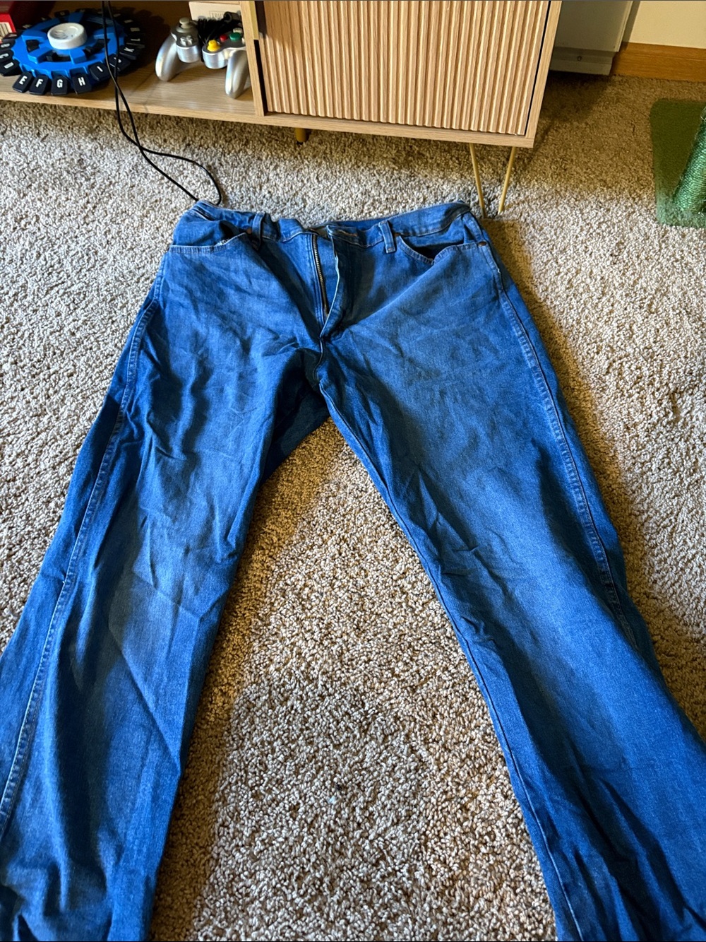 Wrangler Women's Cowboy Boot Cut Jeans in Blue